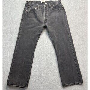 VTG Levis Mens Original Straight Leg Button Fly 501 Jeans 38x32 (36x29) WPL-423